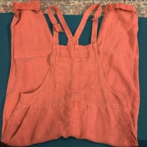 Pink Aerie Overalls - Size Small